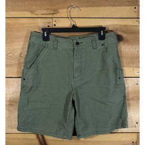 Patagonia All Seasons Hemp Canvas Shorts Womens Size 10 Rugged Work Green